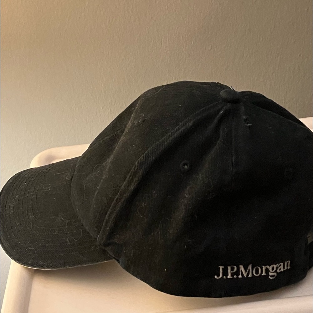 J.P. Morgan Navy Baseball Cap Embroidered logo❤️❤️